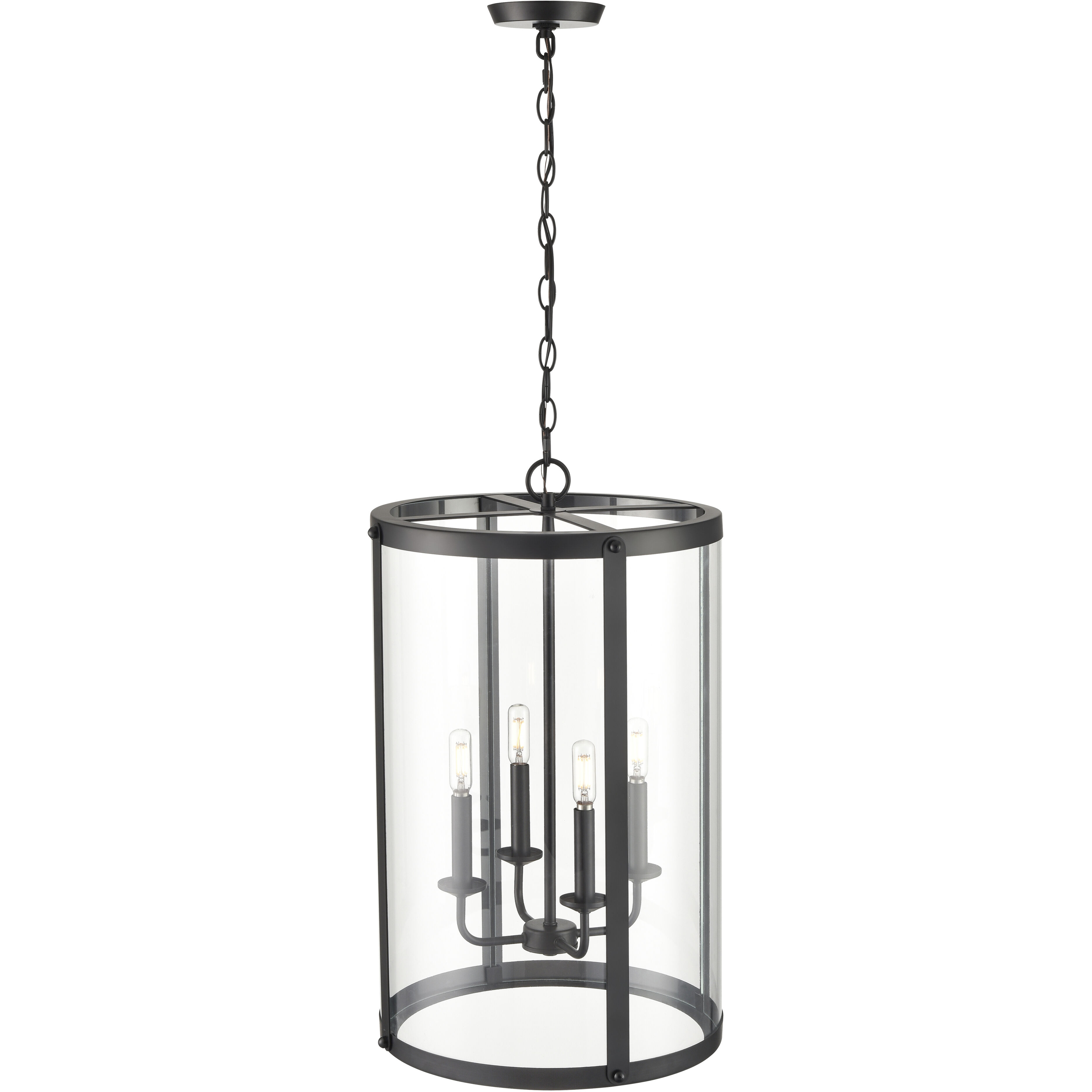 Aydenn 4 Light 15.75 inch Matte Black Indoor Pendant Ceiling Light